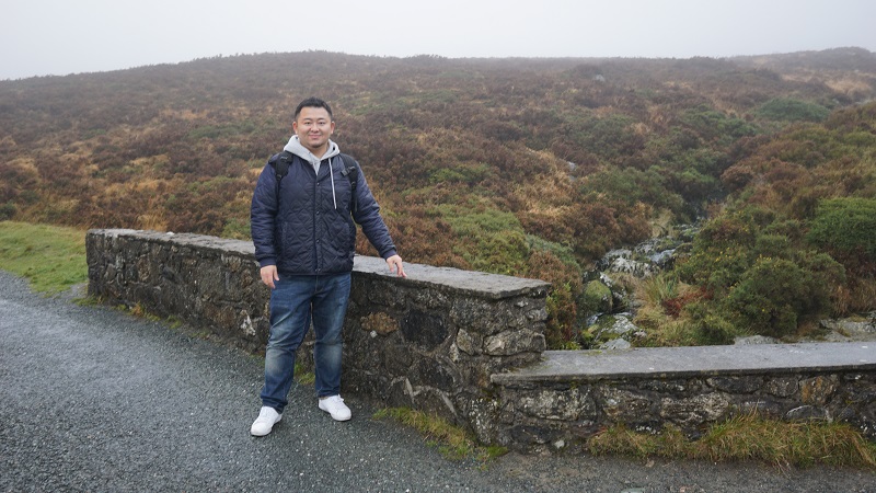 『P.S. アイラブユー』のロケ地、Sally Gap。どよーん、とした天気でした。
