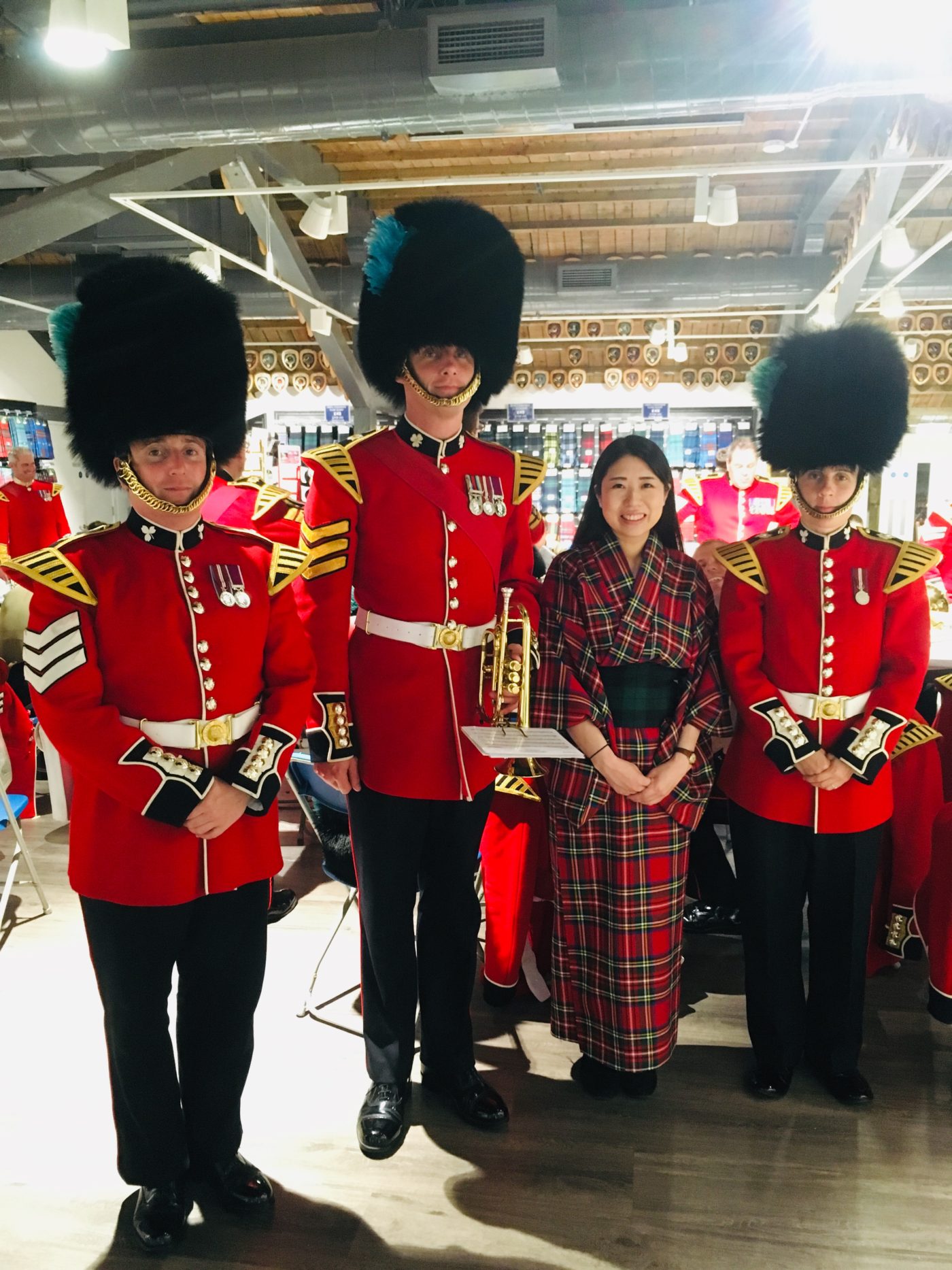 イギリス軍の方と